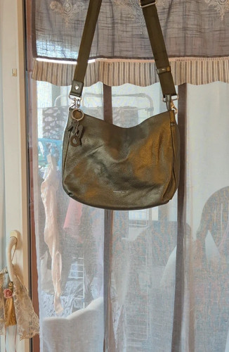 Borsa pelle mandarina duck - pelle,
